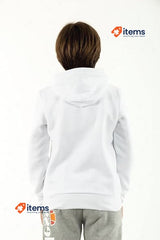 Levi's Kids Screenprint Hoodie White Boy Lvb Batwing 9e8778 Sweatshirt Boy's