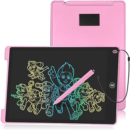 HOMESTEC Girls Toys - Birthday Presents | Colorful LCD Drawing Tablet  (Pink)