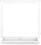 Blindecor Roller Blind Transparent Smooth 160 x 175 cm White