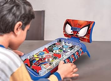 LEXIBOOK JG610SP Nintendo Mario Kart Table Electronic Pinball Game Blue/red