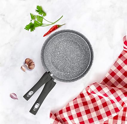 Aeternum, Madame Petravera 3.0, Non-Stick Frying Pan, Ideal for Induction Grey