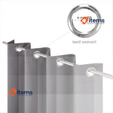 Blumtal Set of 2 Blackout Curtains Elegant Curtains w/ Eyelets Anthracite 245 cm