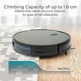 Venga! VG RVC 3000 BK Robot Vacuum Cleaner with Easy-to-Use Black