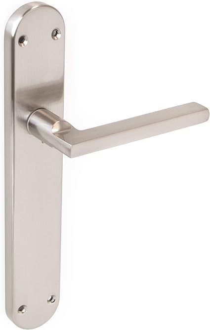 Emuca - Internal Door Handles With Backplate 43x250mm