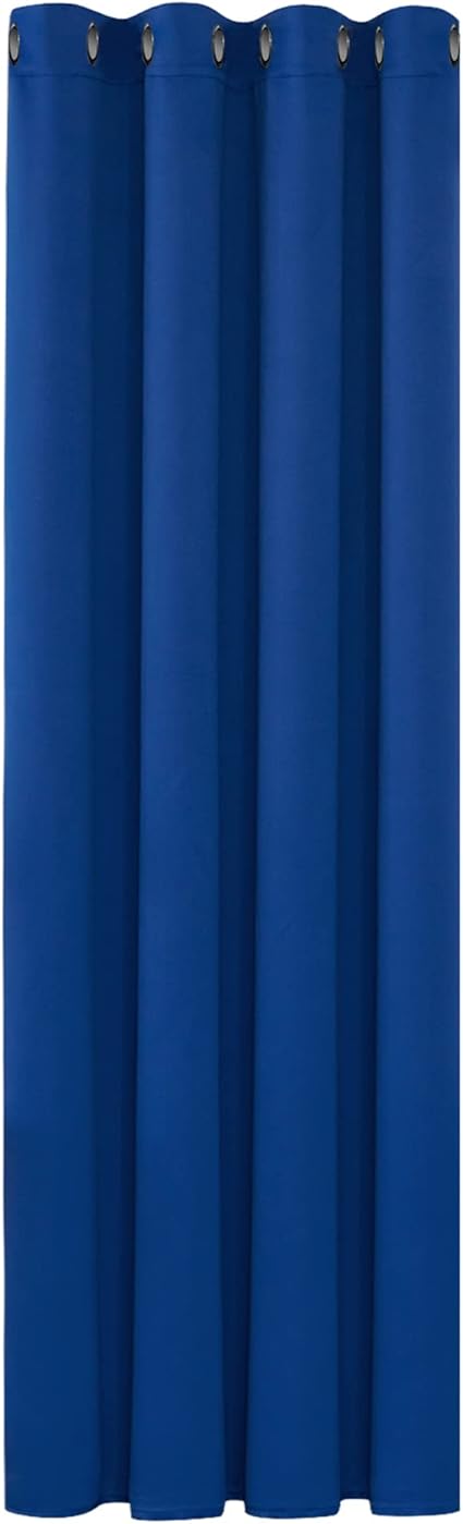 Deconovo Solid Curtain Blackout Curtain Material 
W52 x L54 Royal Blue