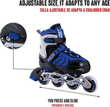 Calma Dragon Inline Skates Adjustable Size Professional Skates for Women & Men