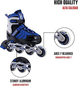 Calma Dragon Inline Skates Adjustable Size Professional Skates for Women & Men