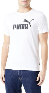 PUMA Ess Logo Tee, Men's Sport T-shirt White XXL