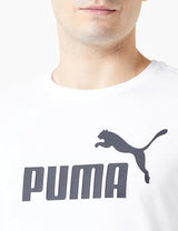 PUMA Ess Logo Tee, Men's Sport T-shirt White XXL