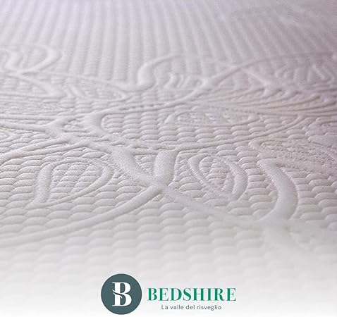 Bedshire French Corrector Mattress Topper 120 x 190 cm Memory Foam Clear