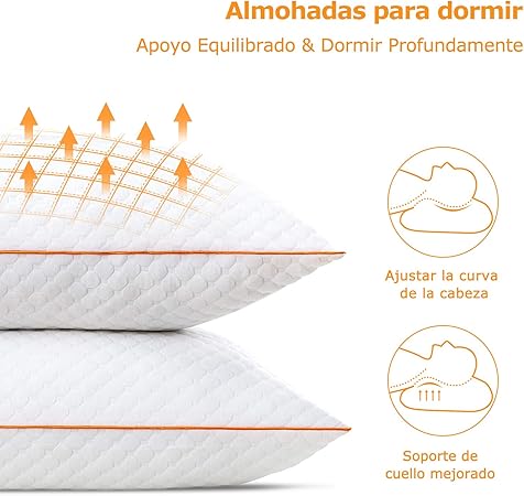 Maxzzz Fibre Pillow Case (50 x 75 cm) White