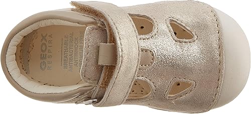 Geox Baby Tutim a First Walker Shoe Baby Children Beige 19 EU