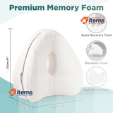 Dioxide Memory Foam Orthopaedic Leg Pillow For Sleeping On Side Better Sleep