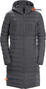 Helly Hansen Women's Mono Material Warm Insulator Long Coat / Jacket, Size XS