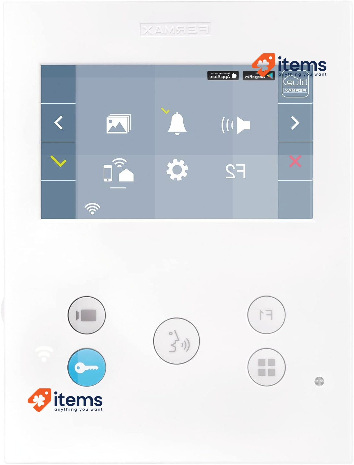 FERMAX Video Intercom White 1L 100 W XS Veo-XS Multicoloured City WiFi DUOX Plus