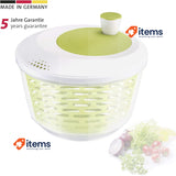 Westmark Salad Spinner, Capacity: 4.4 litres, ø 23.5 cm, Plastic BPA-free