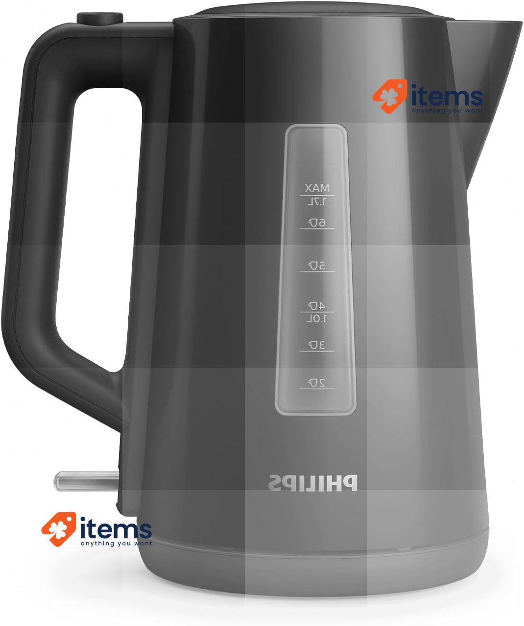Philips Electric Kettle LED Black Cup Indicator Capacity 1.7L 2200W