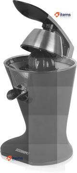 Princess Citrus Juicer - Citrus Press with 2 Press Cones — Black — 201857