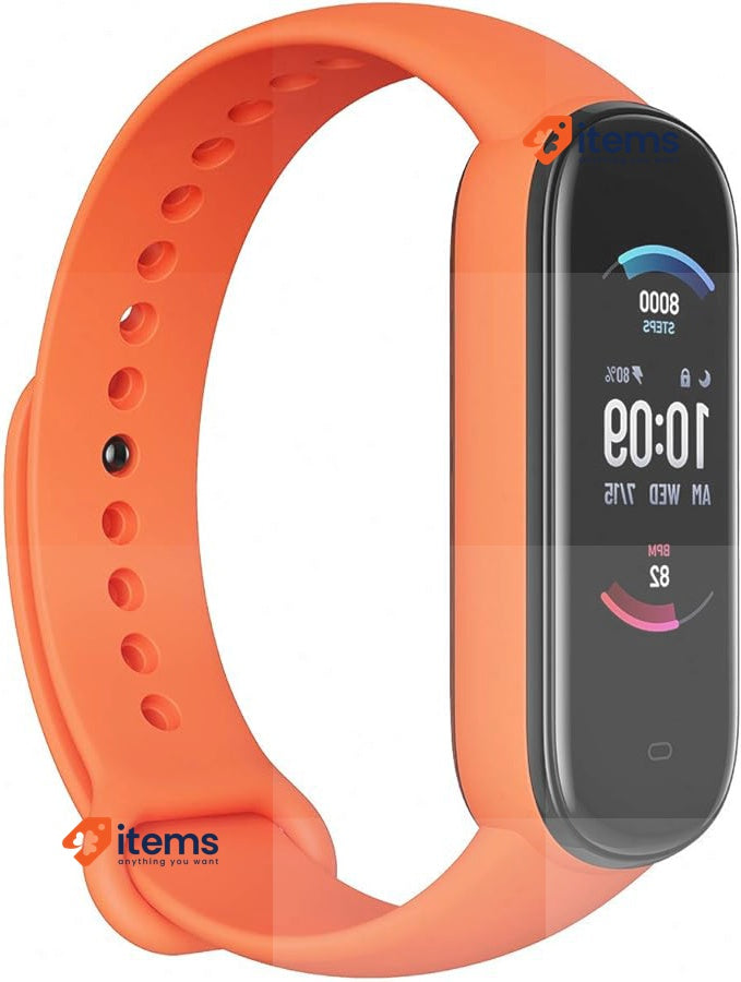 Amazfit Band 5 Smart Band Fitness Tracker with Alexa Built-in Orange