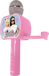 Lexibook MIC240BB Barbie, Bluetooth Microphone with Voice Change Pink, One Size