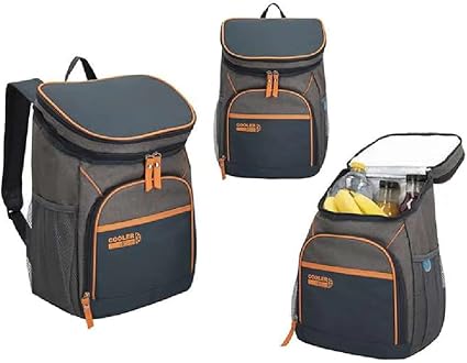 Aktive 80790 Cooler Backpack Polyester Grey 15 Litres