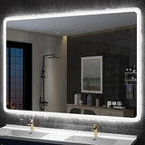 Sbagno 100 x 70 cm, Mirror LED Bathroom with with speaker bluetooth