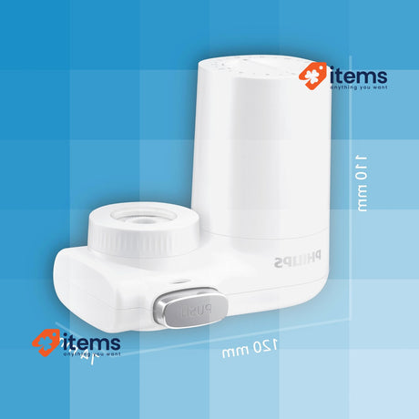 Philips Water AWP3703/10 Water Filtering System for Faucet White