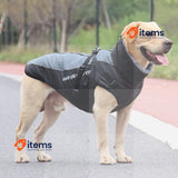 Idepet Dog Coat Warm Jacket Reflective Pet Snowsuit Outdoor Sport Waterproof