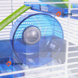 Rosewood Pico Exercise Wheel for Hamsters with Stand, Blue  17cm Diameter