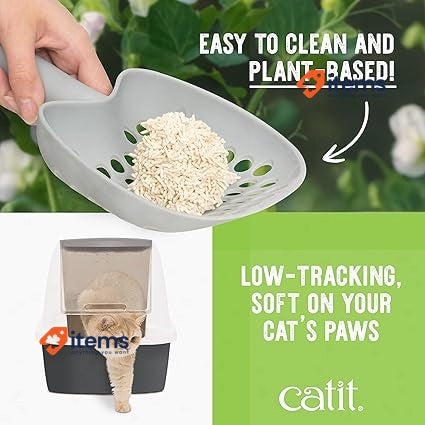 Catit Go Natural Lavender Scented Pea Husk Cat Litter Deodorising,5.6kg
