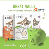 Catit Go Natural Lavender Scented Pea Husk Cat Litter Deodorising,5.6kg