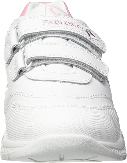 Pablosky Girl's 277907 Sneaker White/Pink 27 EU