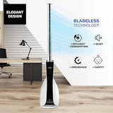 Taurus Babel Invisible Tower Slim Fan 40" 12 Speed, 3 Modes White