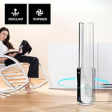 Taurus Babel Invisible Tower Slim Fan 40" 12 Speed, 3 Modes White