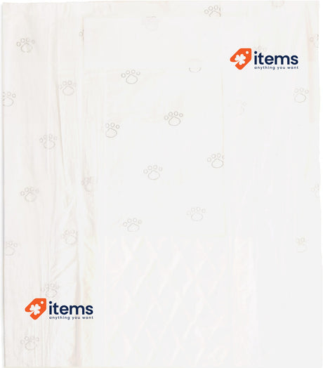 Amazon Basics Disposable Nappies for Male Dogs Only, Pack of 50 Small White Wrap