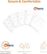 Amazon Basics Disposable Nappies for Male Dogs Only, Pack of 50 Small White Wrap