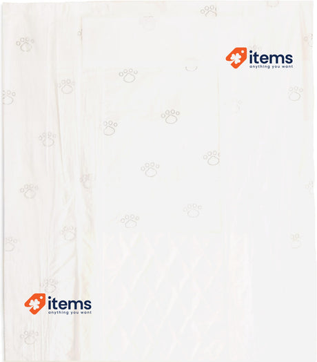 Amazon Basics Male Dog Wrap, Disposable Nappies - M, Pack of 50, White