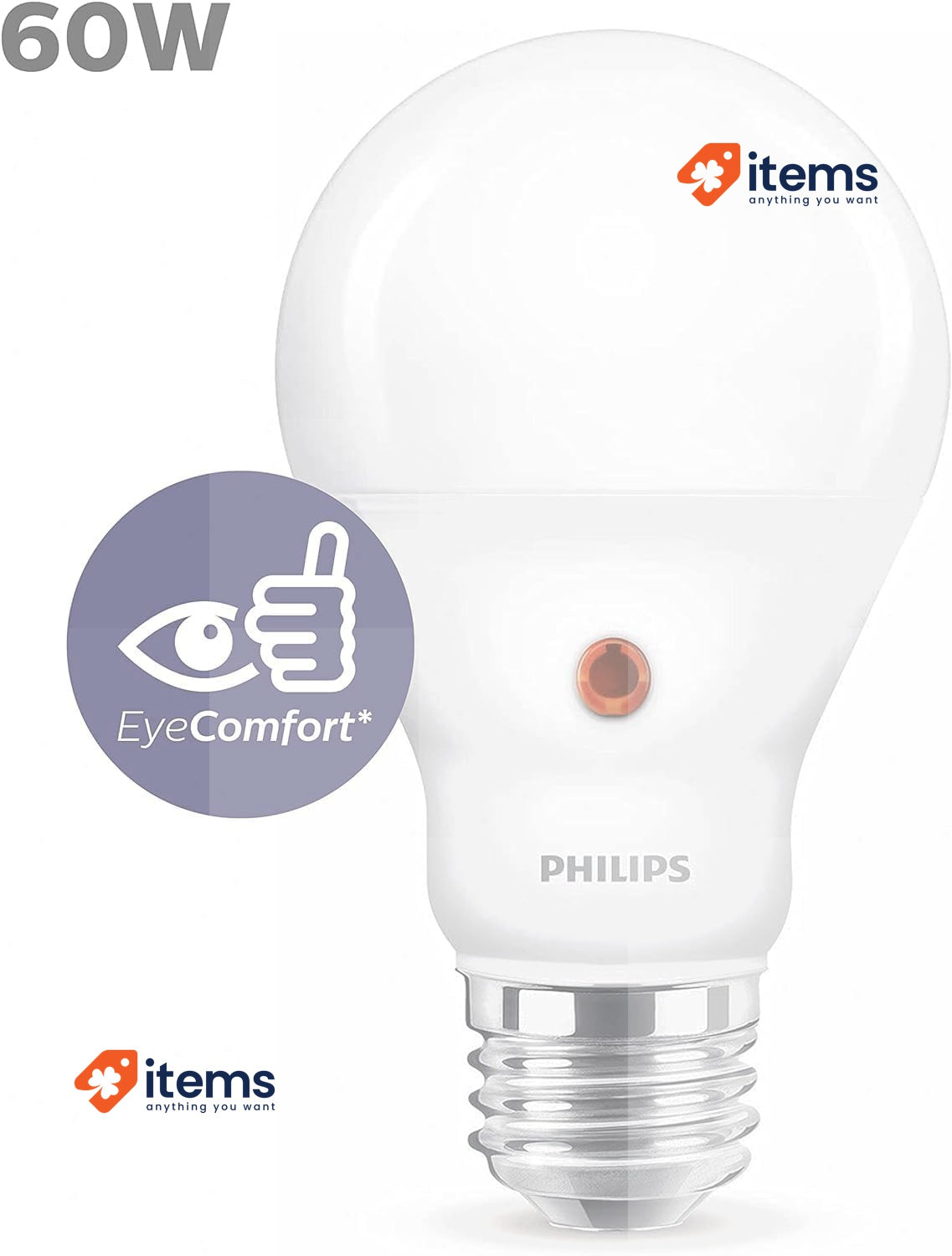 Philips LED Premium Frosted Light Bulb E27 Edison Screw 7 5W High Quality 7.5W