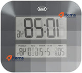 Trevi Digital Clock With Large LCD 3520 Black OM D Wall Display Thermometer