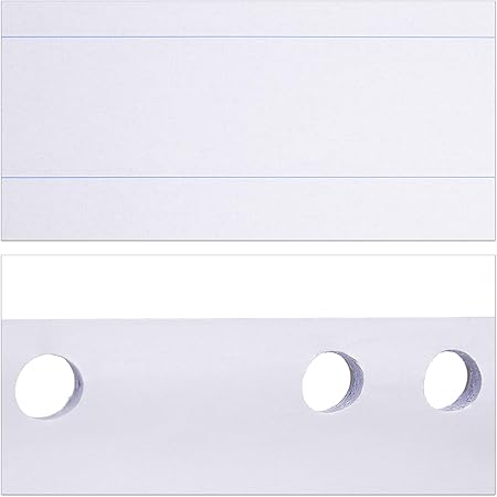 Relaxdays Flipchart, Lined Presentation Paper Roll, Pad of 50 Sheets White