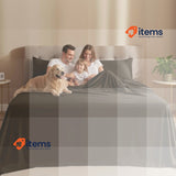 Utopia Bedding 4 Piece Bed Sheet Set 150x200 2 Pillowcases Queen Size Brown King