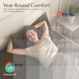 Utopia Bedding 4 Piece Bed Sheet Set 150x200 2 Pillowcases Queen Size Brown King
