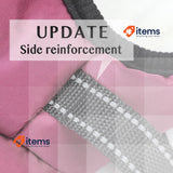 Aiboria Dog Coat Winter Windproof Dog Jacket with Fleece Lining Red L Jackets