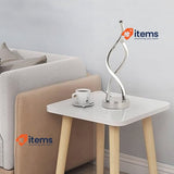 BarcelonaLED Modern Table Light with Dual Spiral Propeller Light LED