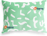 BonaMaison Decorative Cushion Cover, Petrol Green-White 45X60 Cm