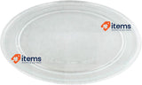 Paxanpax Glass Turner for Microwave with Plat Profile (245 mm) PSA002, Clear