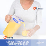 Sistema KLIP IT Plus Leakproof Juice Jug | 2 L | Airtight Plastic Jug for water