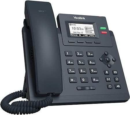 Yealink SIP-T31P Entry-level IP Power over Ethernet Corded Phone with 2 Lines