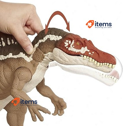 Mattel Jurassic World Extreme Chompin' Spinosaurus Dinosaur Action Figure Toy