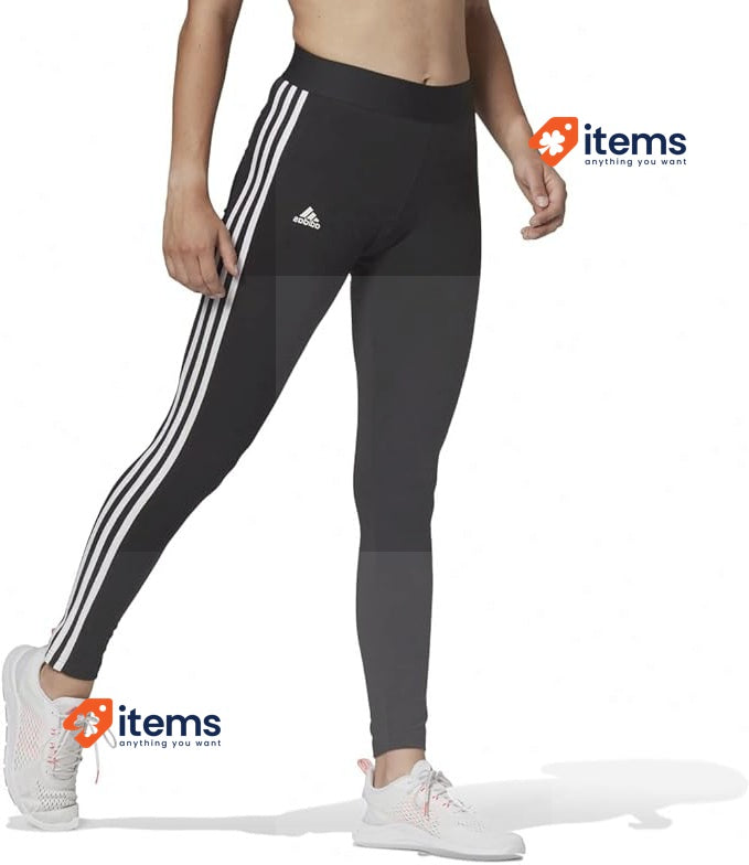 adidas Women s W 3s Leg Leggings Black/White Size X-Large adidas Women's XL